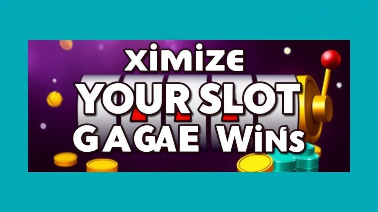 Maximize Your Slot Game Wins: Best Ten Strategies to Maximize Your Earnings
